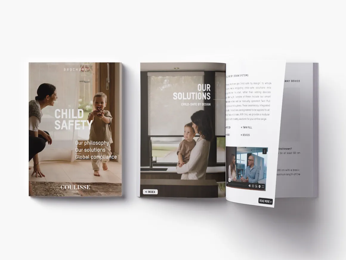 Mock up Child safety brochure