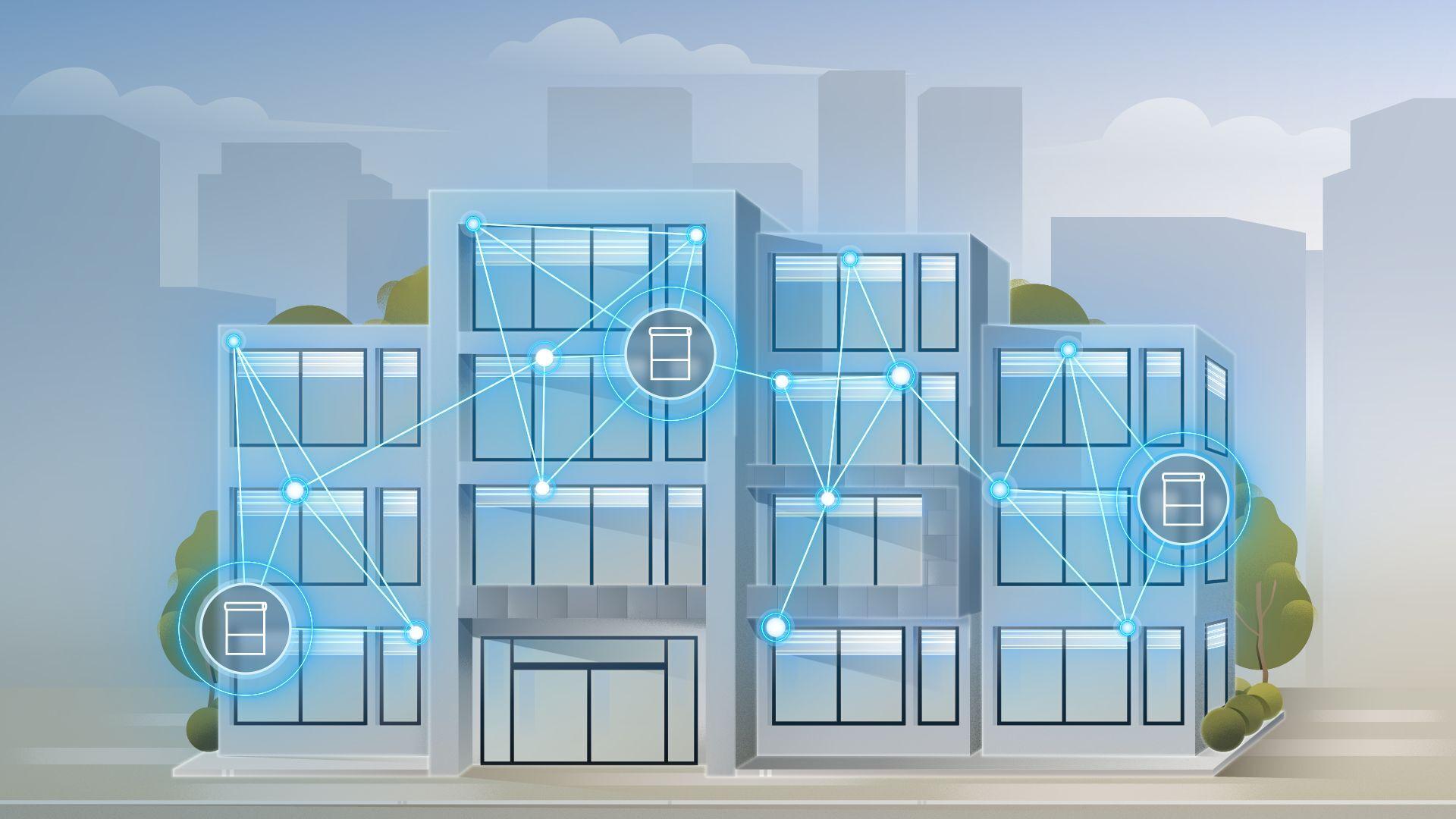 Wired building